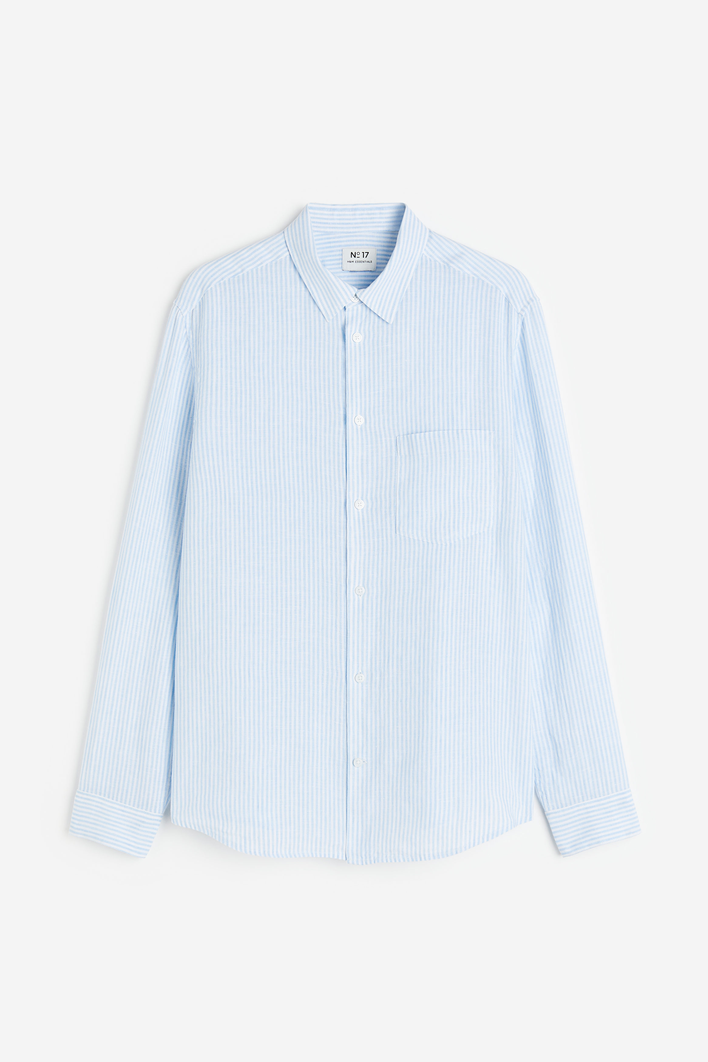 No collar hot sale dress shirt h&m