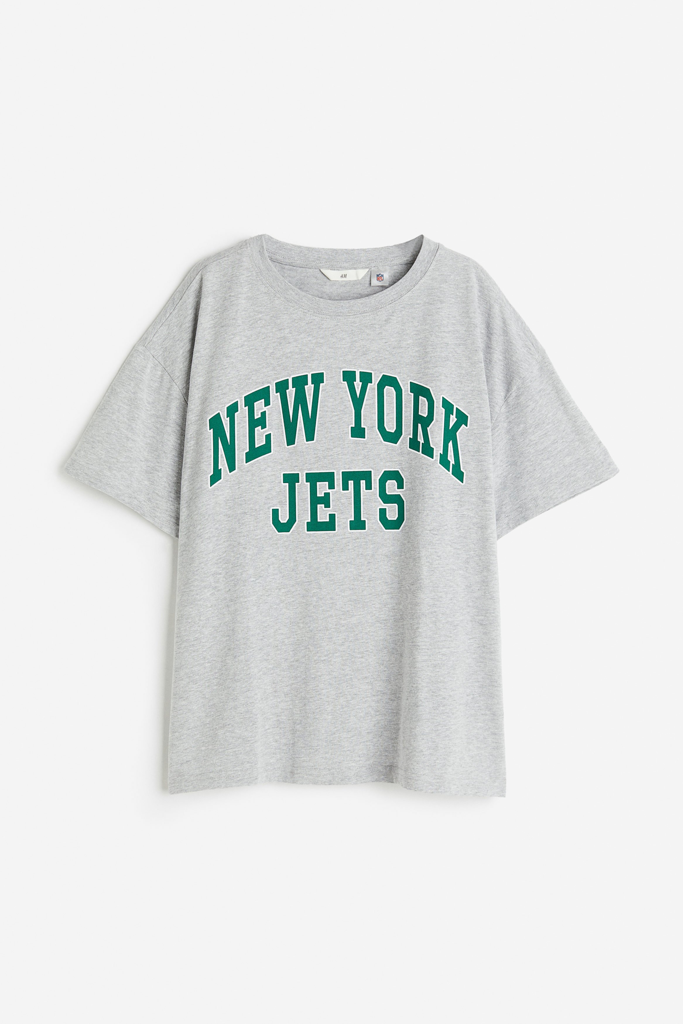 Women's Heather Gray New York Jets Plus Size Lace-Up V-Neck T-Shirt